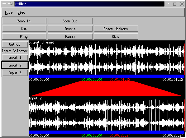 Open Source Audio Library Project Editor